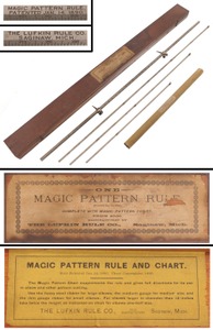 Lufkin Rule Company, Saginaw, Michigan: "Magic Pattern" Rule