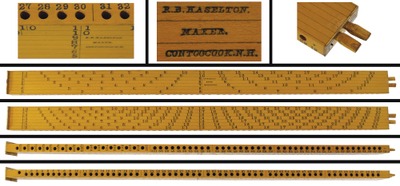 R.B. Haselton, Contoocook, New Hampshire: Lumberman's Board Tally Rule
