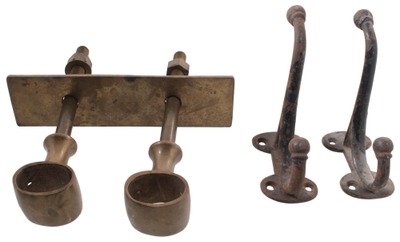 Unmarked: Unused  Solid Brass Yacht Cleat