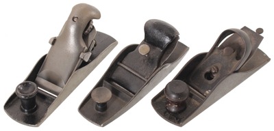 Assorted Makers: Three Early Type Block Planes