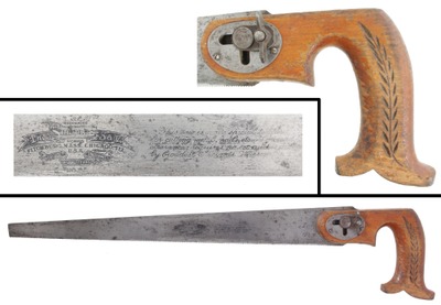Simonds Saw Manufacturing Company, Fitchburg, Massachusetts: Remington's Patent Keyhole Saw