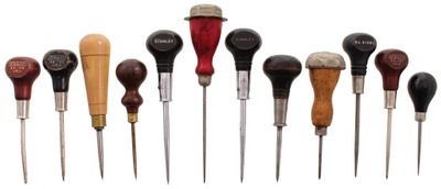 Assorted Makers: Lot Of Clean & Usabl Scratch Awls