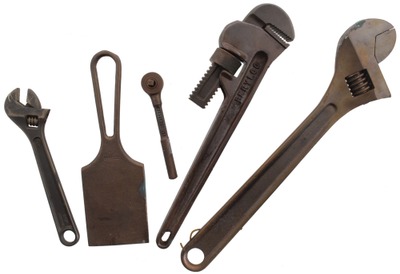 Assorted Makers: Five Clean Non Sparking Tools