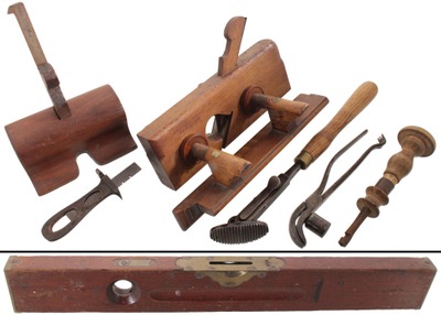 Assorted Makers: Lot Of Clean & Usabl Woodworking Tools
