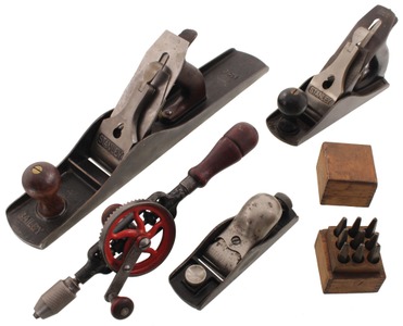 Assorted Makers: Lot Of Clean & Usabl Woodworking Tools