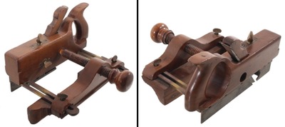 H. Chapin (Unmarked), No. 239 1/2: Handled Applewood Plow Plane