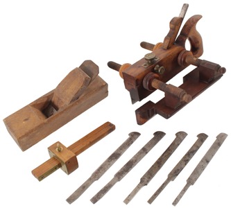 Assorted Makers: Early Woodworking Tools Opportunity Lo