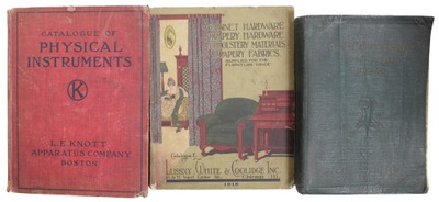 Assorted Makers: Three Early 20th C. Catalogues