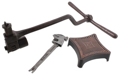 William R. Johnson, Freeport, Ill: Johson's Patent Threshing Mach. Wrench