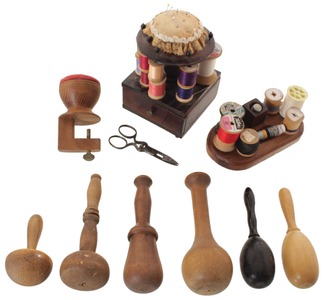 Assorted Makers: Two Early Sewing Stands