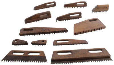 Unmarked: Working Set Of Woodworking Floats