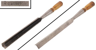 A.W. Crossman, Warren, Massachusetts: Heavy Socket Corner Chisel