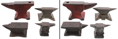 Assorted Makers: Four Small Size Anvils