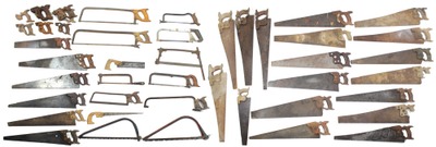 Assorted Makers: Lot Of Reastoration Grade Hand Saws