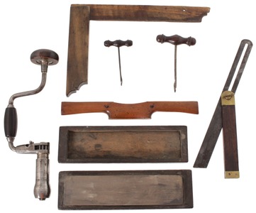 Assorted Makers: Lot Of Clean & Usabl Woodworking Tools