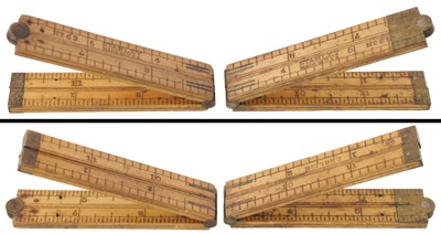 Stanley Rule & Level: Two Extra Clean 1 Ft. Folding Rules