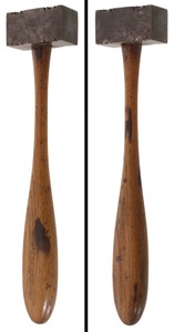 Unmarked: Fancy Filed Dual Squarell Hammer