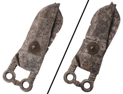 Unmarked: Pair Of Fancy Hand Forged Shear