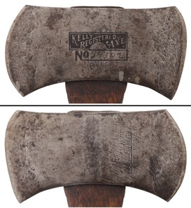 Kelly Axe & Tool Works, Charleston, West Virginia: Kelly "Registered" Double Bit Axe