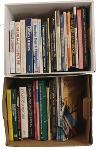 Assorted Makers: Lot Of Woodworking Reference Books