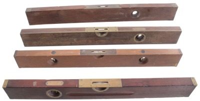 Assorted Makers: Four Early Type Spirit Level