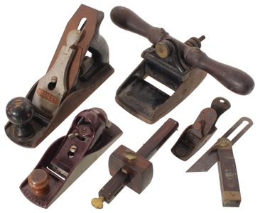 Assorted Makers: Lot Of Sound & Usabl Woodworking Tools