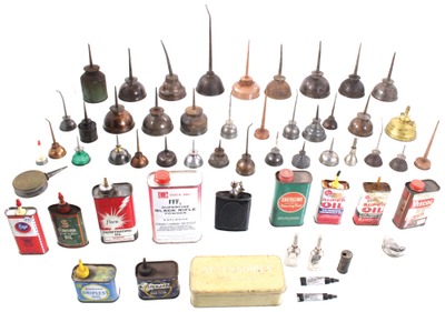 Assorted Makers: Lot Of Assorted Oil Cans