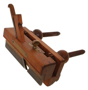 Unmarked: Classic Continental Screw Arm Plow Plane