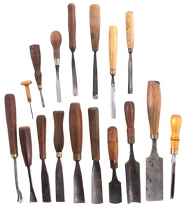 Assorted Makers: Lot Of Assorted Carving Tools