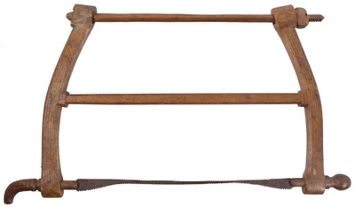 Unmarked: Early Chestnut Body Frame Saw