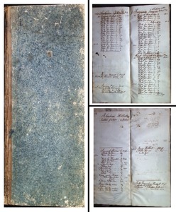 Benville Hilbert, Pike Town, Pennsylvania: Carpenter Ledger