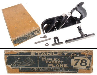 Stanley Rule & Level, No. 78: Duplex Filletster Plane