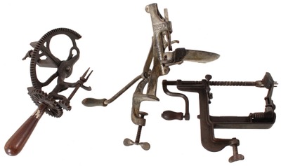 Assorted Makers: Three 19th C. Kitchen Machines