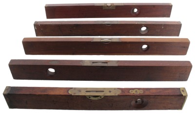 Assorted Makers: Five Early Maker Spirit Levels