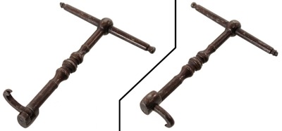 Unmarked: Early Iron "Tooth Key"