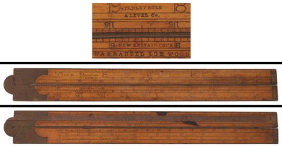 Stanley Rule & Level, No. 15: Two-Foot, Two-Fold Folding Rule