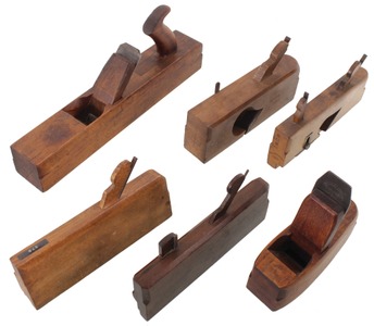 Assorted Makers: Wkg. Set Of Clean Woodworking Planes