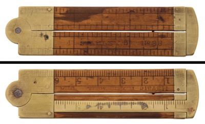 Stanley Rule & Level, No. 36 EM: Rare Metric Caliperding Rule
