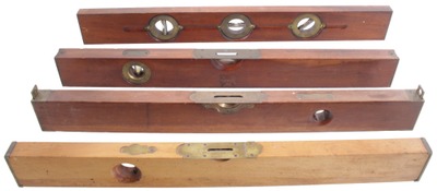 Assorted Makers: Four Extra Clean Spirit Levels