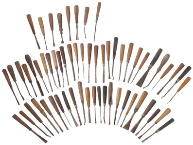 Assorted Makers: Lot Of Assorted Carving Tools