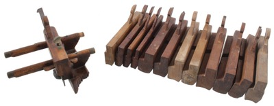 Assorted Makers: Six Harlequin Pairs Of H/R Molding Plane