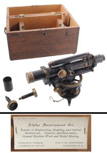 Eugene Dietzgen Company, Chicago, Illinois: Precision Surveyor's "Wye" Level