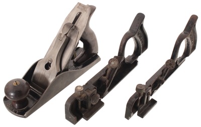 Stanley Rule & Level: Lot Of Three |id Woodworking Planes