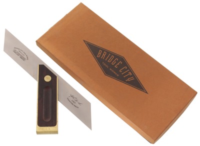 Bridge City Tool Company, Portland, Oregon, No. AMS-7 RW: Seven Inch Size Mitre Try Square