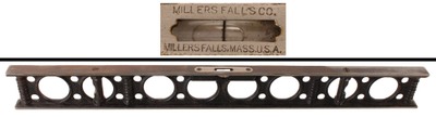 Millers Falls Company, Millers Falls, Massachusetts: Cast Iron Plumb & Level