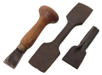 Assorted Makers: Three Early Type Button Hole Cutters