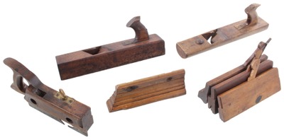 Assorted Makers: Lot Of Assorted Wooden Planes