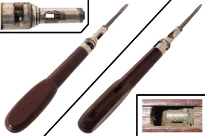 Unmarked: Most Unus. Early Mechanical Screwdriver