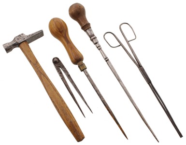 Assorted Makers: Five Interesting Early Hand Tools