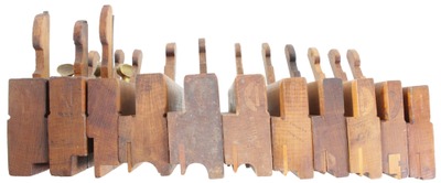 H. Chapin, Union Factory, Pine Meadow, Connecticut: Wkg. Set Of Clean Molding Planes